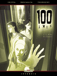 Immagine della copertina del libro 100 anime. La città dei dannati di Alfio Buscaglia